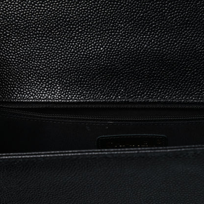 Chanel Caviar Quilted Large Boy Flap Black 5 of 6