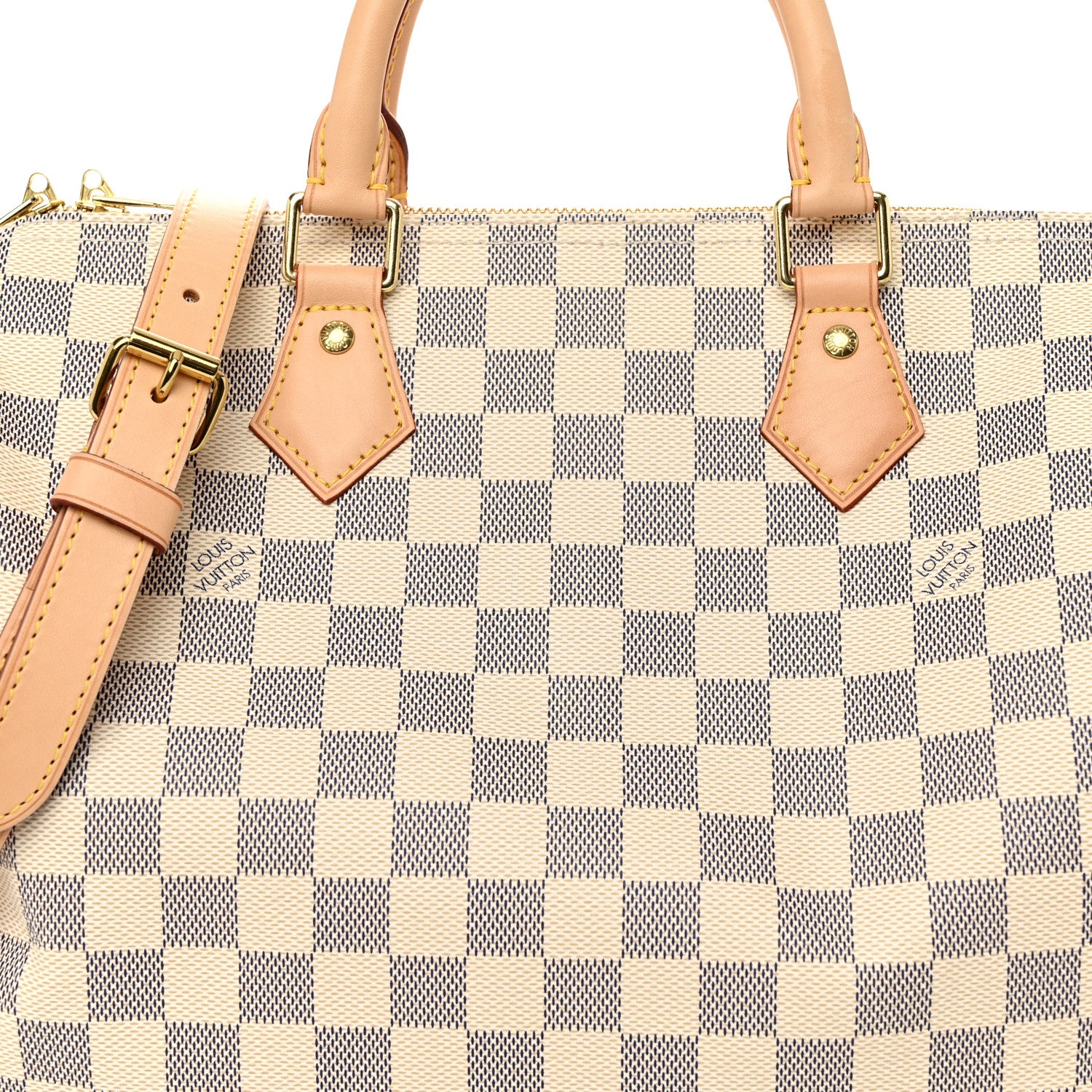 Louis Vuitton Damier Azur Speedy Bandouliere 30 8 of 10
