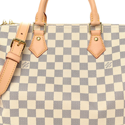 Louis Vuitton Damier Azur Speedy Bandouliere 30 8 of 10