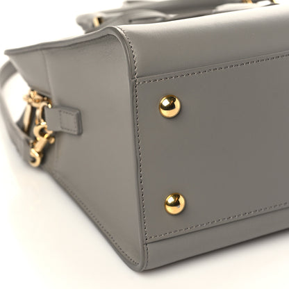Saint Laurent Calfskin Small Monogram Cabas Fog 8 of 9