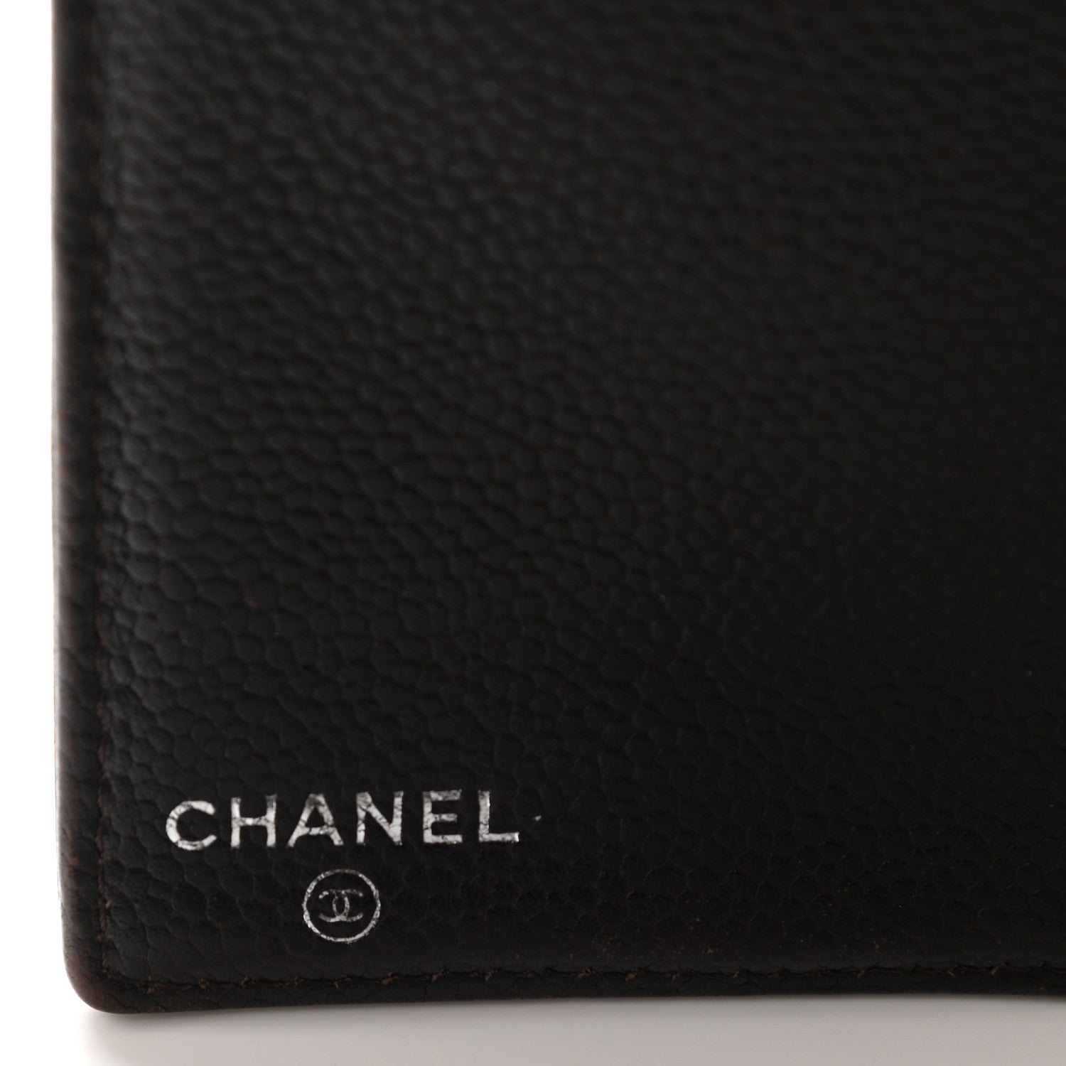 Chanel Caviar Timeless CC Yen Wallet Brown 6 of 12