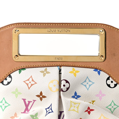 Louis Vuitton Monogram Multicolor Judy MM White 7 of 9