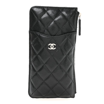 Chanel Caviar Quilted Classic iPhone Pouch Black 1 of 8