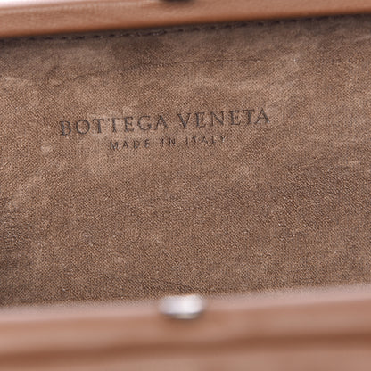 Bottega Veneta Nappa Embossed Knot Clutch Light Brown 6 of 8