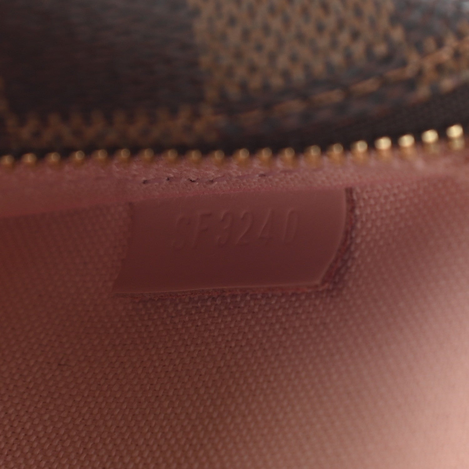 Louis Vuitton Damier Ebene 2020 Christmas Animation Big Wheel Mini Pochette Accessories Rose Ballerine 6 of 7
