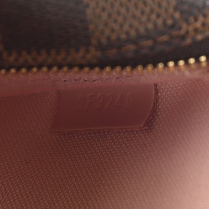 Louis Vuitton Damier Ebene 2020 Christmas Animation Big Wheel Mini Pochette Accessories Rose Ballerine 6 of 7
