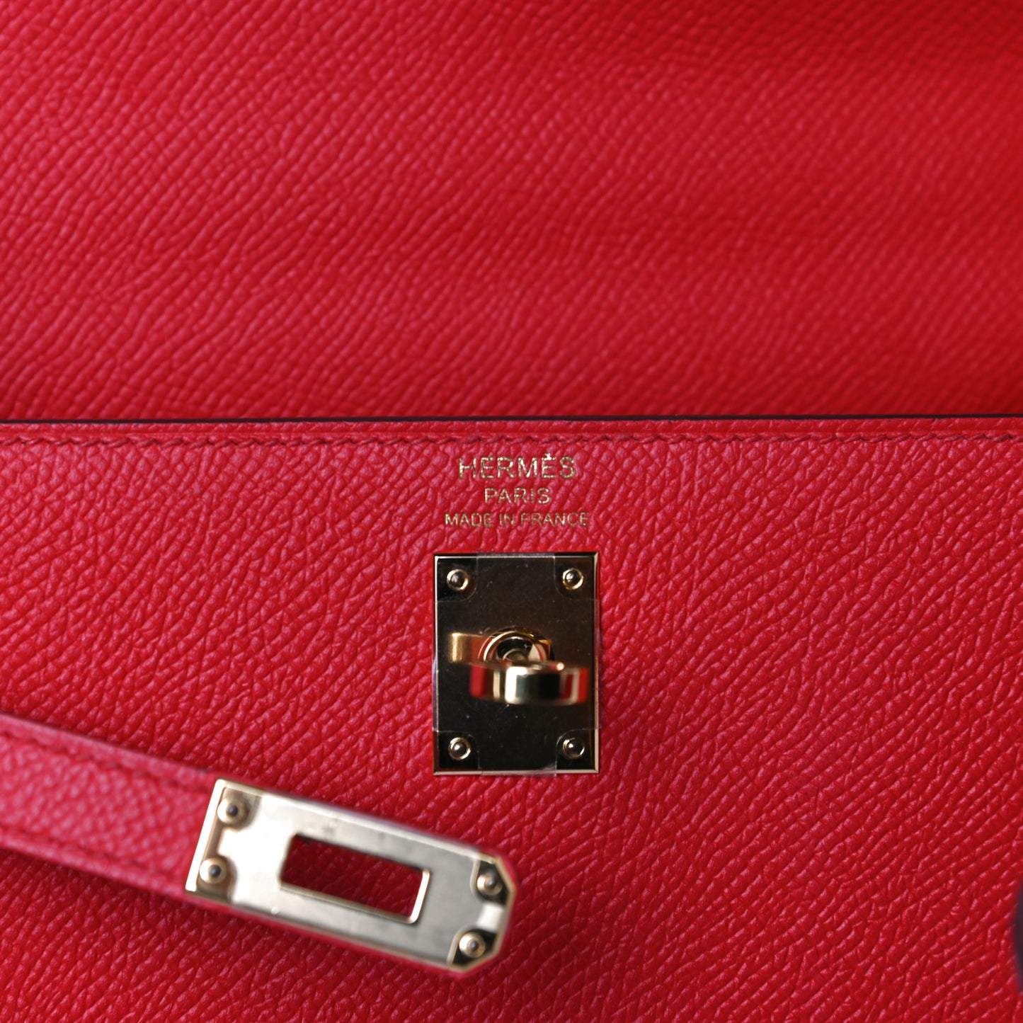 Epsom Kelly Sellier 25 Rouge De Coeur