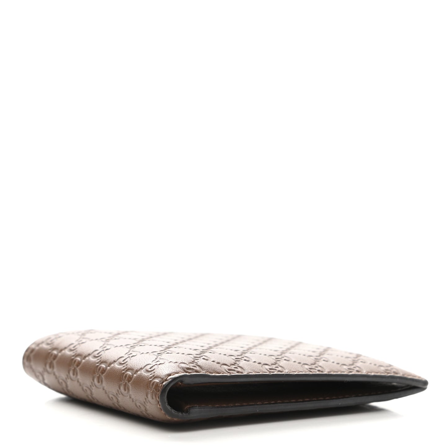 Microguccissima Bi-Fold Wallet Acero