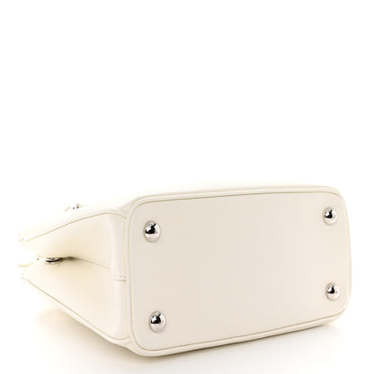 Prada Saffiano Lux Micro Galleria Shoulder Bag White 4 of 10