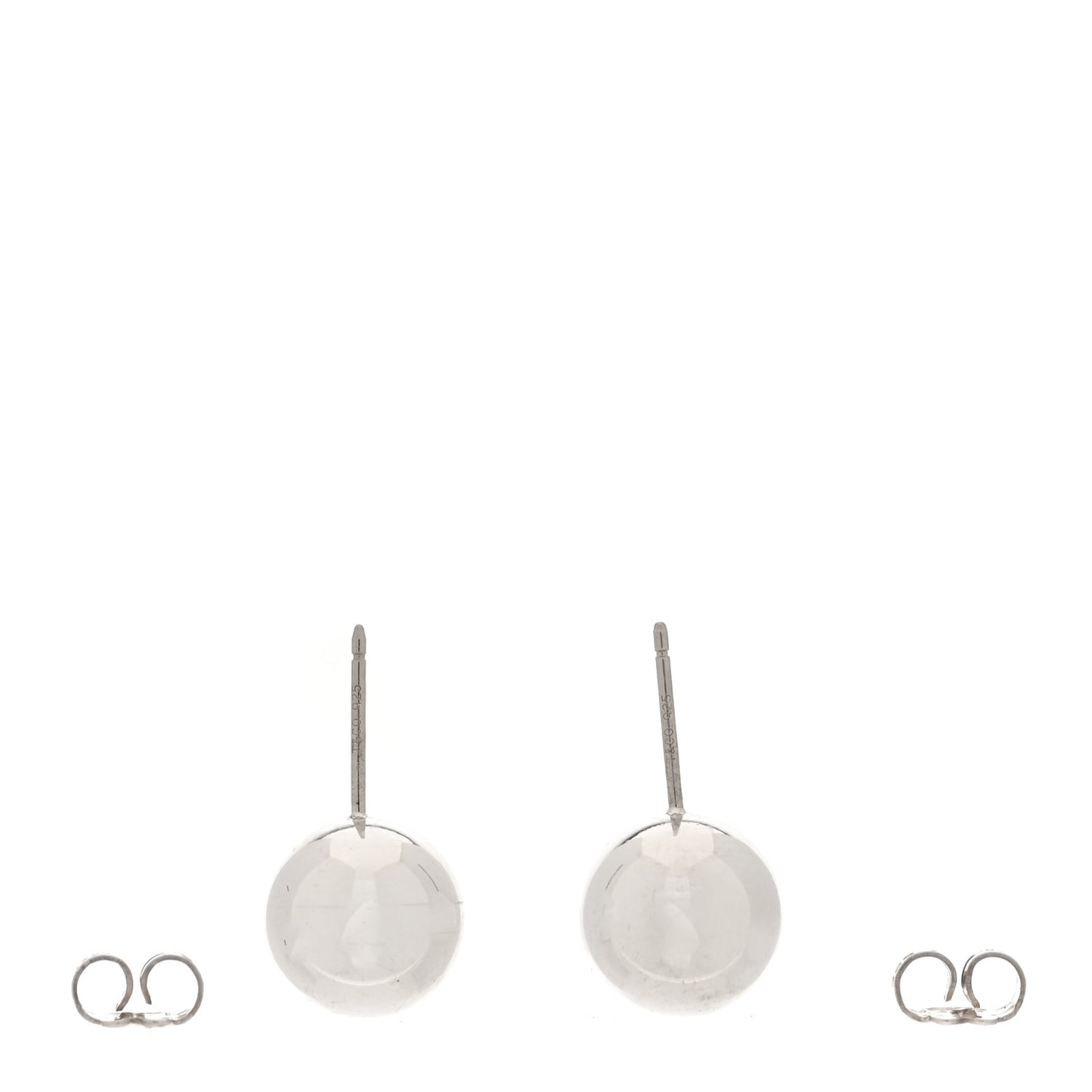 Sterling Silver 10mm HardWear Ball Earrings