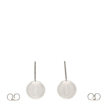 Tiffany Sterling Silver 10mm HardWear Ball Earrings 3 of 4