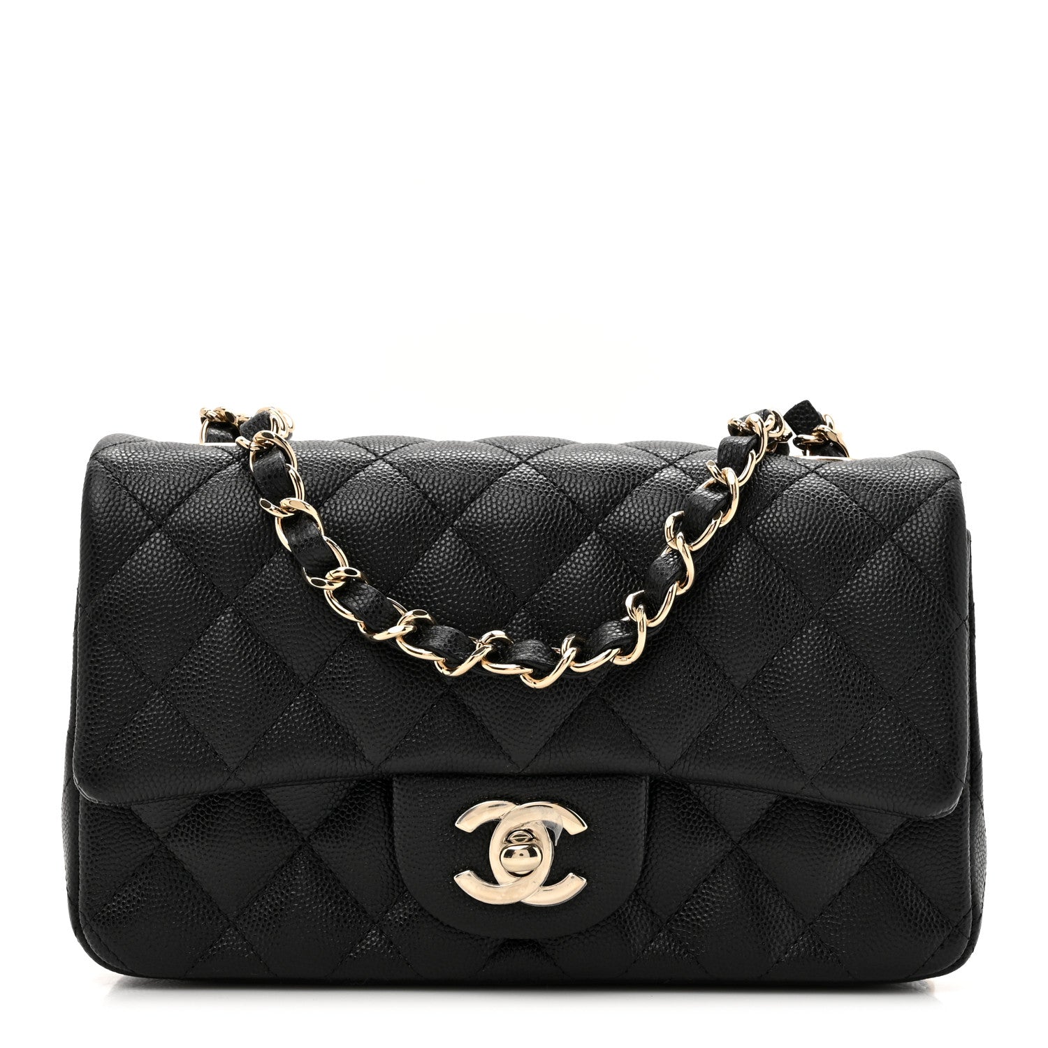 Chanel Caviar Quilted Mini Rectangular Flap Black 1 of 11