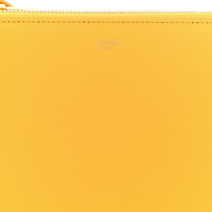 Celine Lambskin Small Trio Crossbody Bag Fluo Yellow 9 of 11