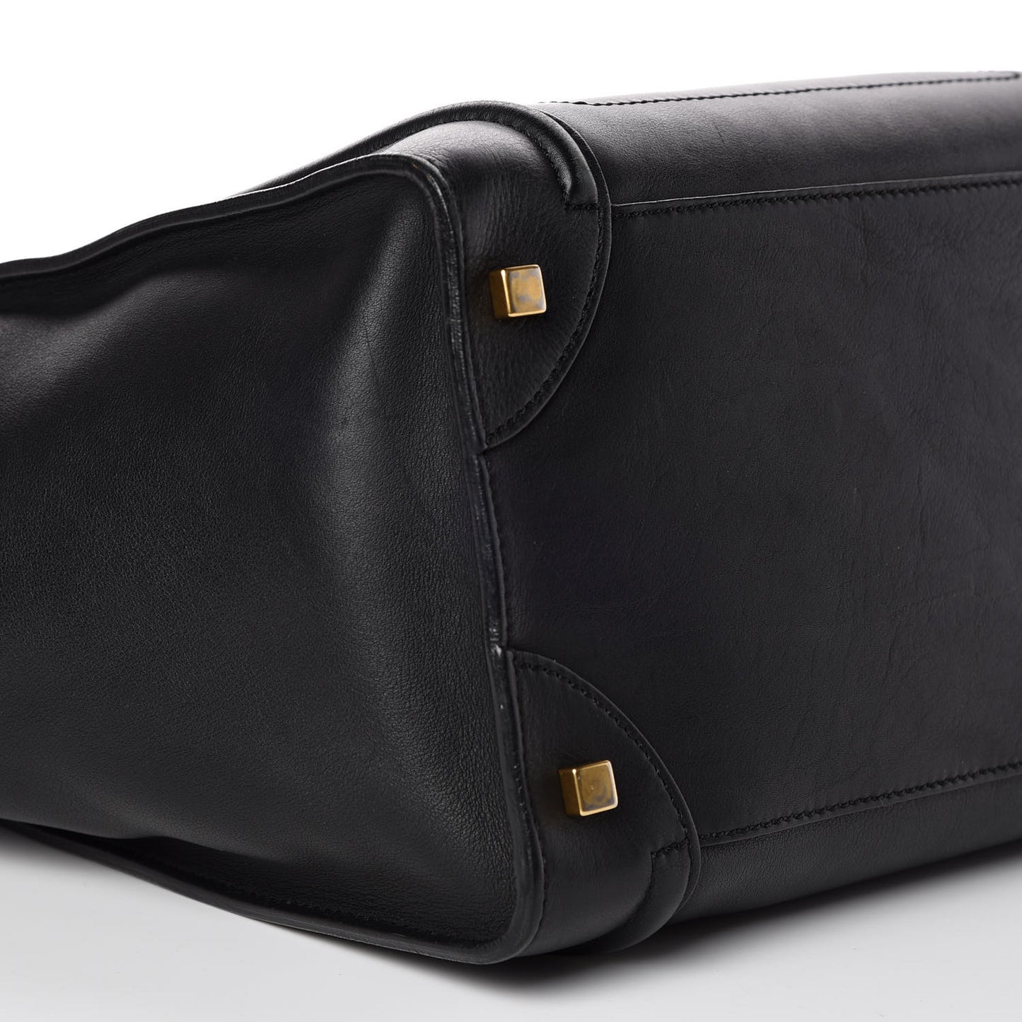 Smooth Calfskin Mini Luggage Black