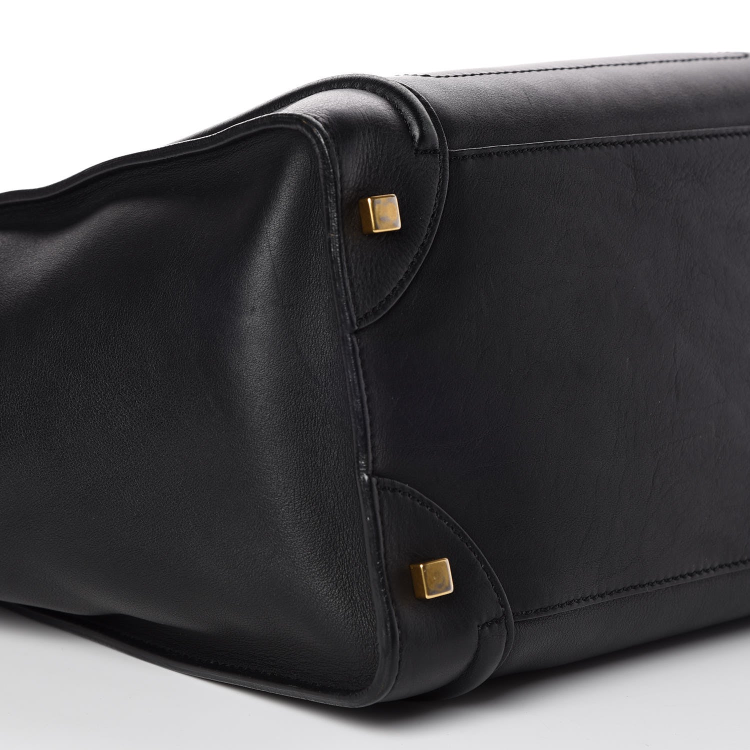 Celine Smooth Calfskin Mini Luggage Black 5 of 8