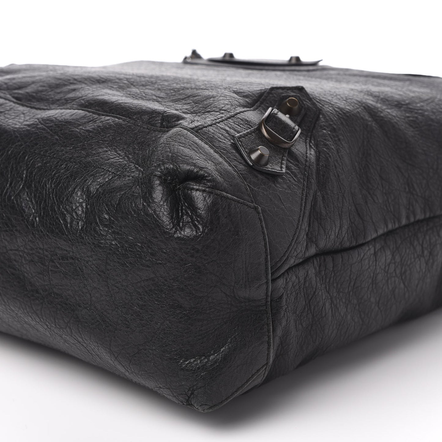 Agneau Classic Hardware Day Hobo Black
