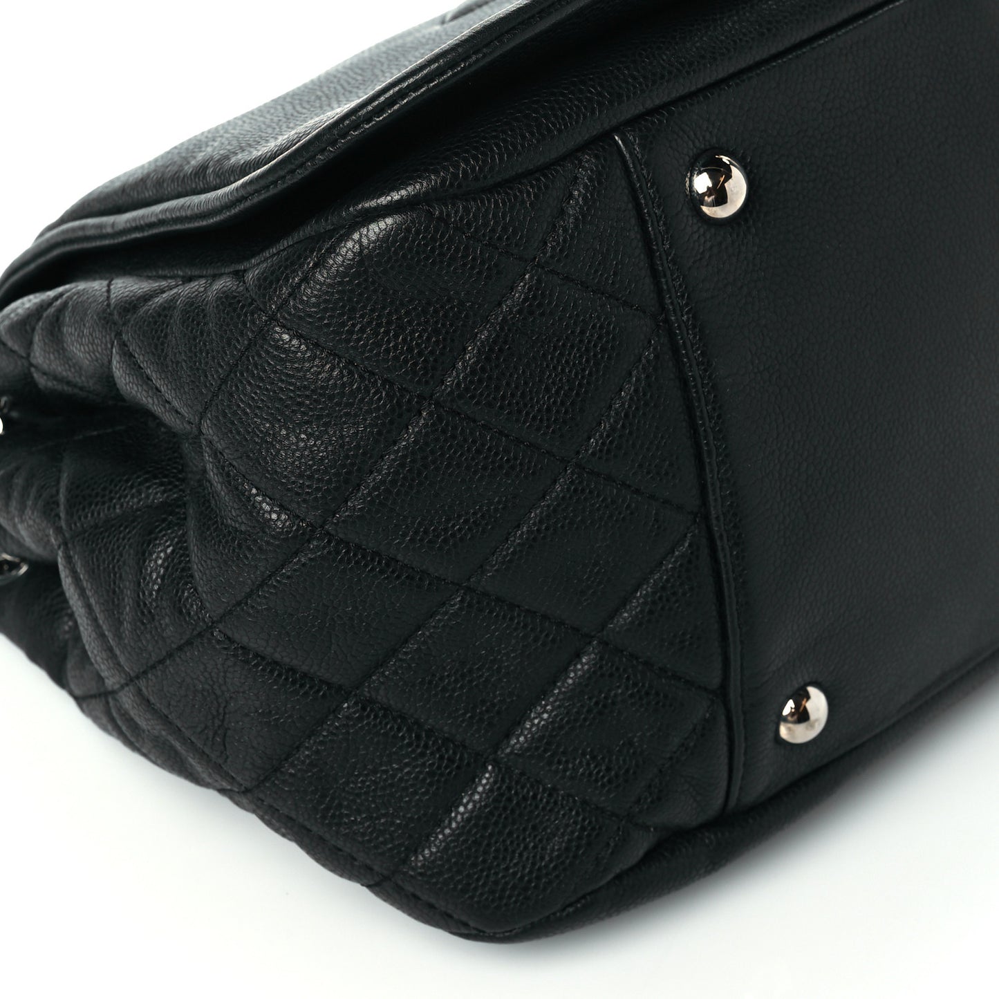 Caviar Timeless CC Accordion Flap Black