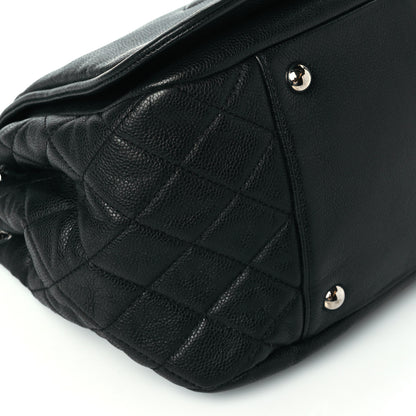 Chanel Caviar Timeless CC Accordion Flap Black 9 of 10