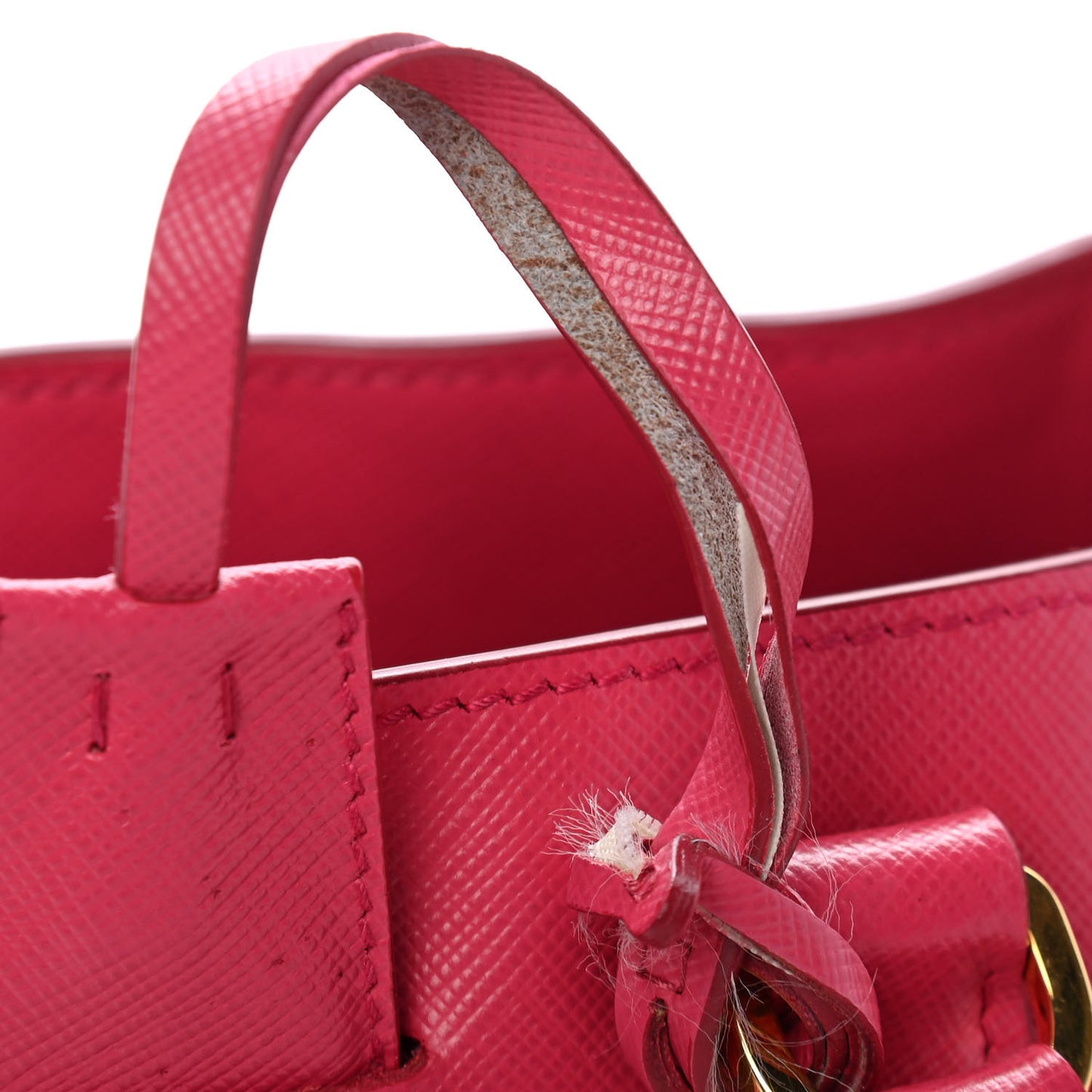 Saffiano Lux Medium Tote Bruyere