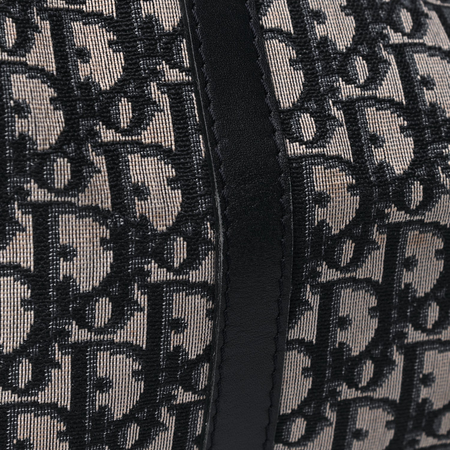 Christian Dior Monogram Duffle Black 19 of 33