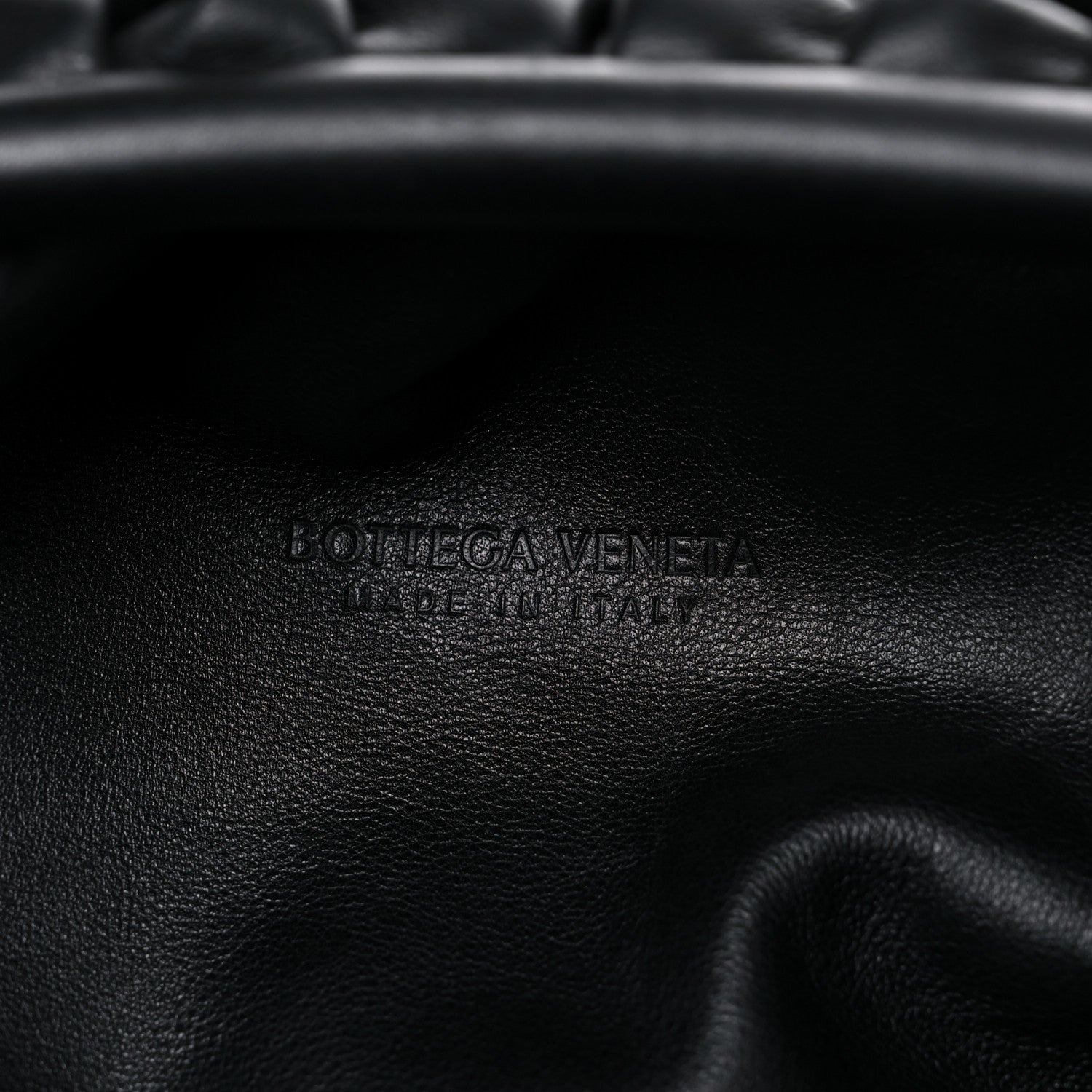 Bottega Veneta Smooth Butter Calf The Pouch Oversized Clutch Black 6 of 22