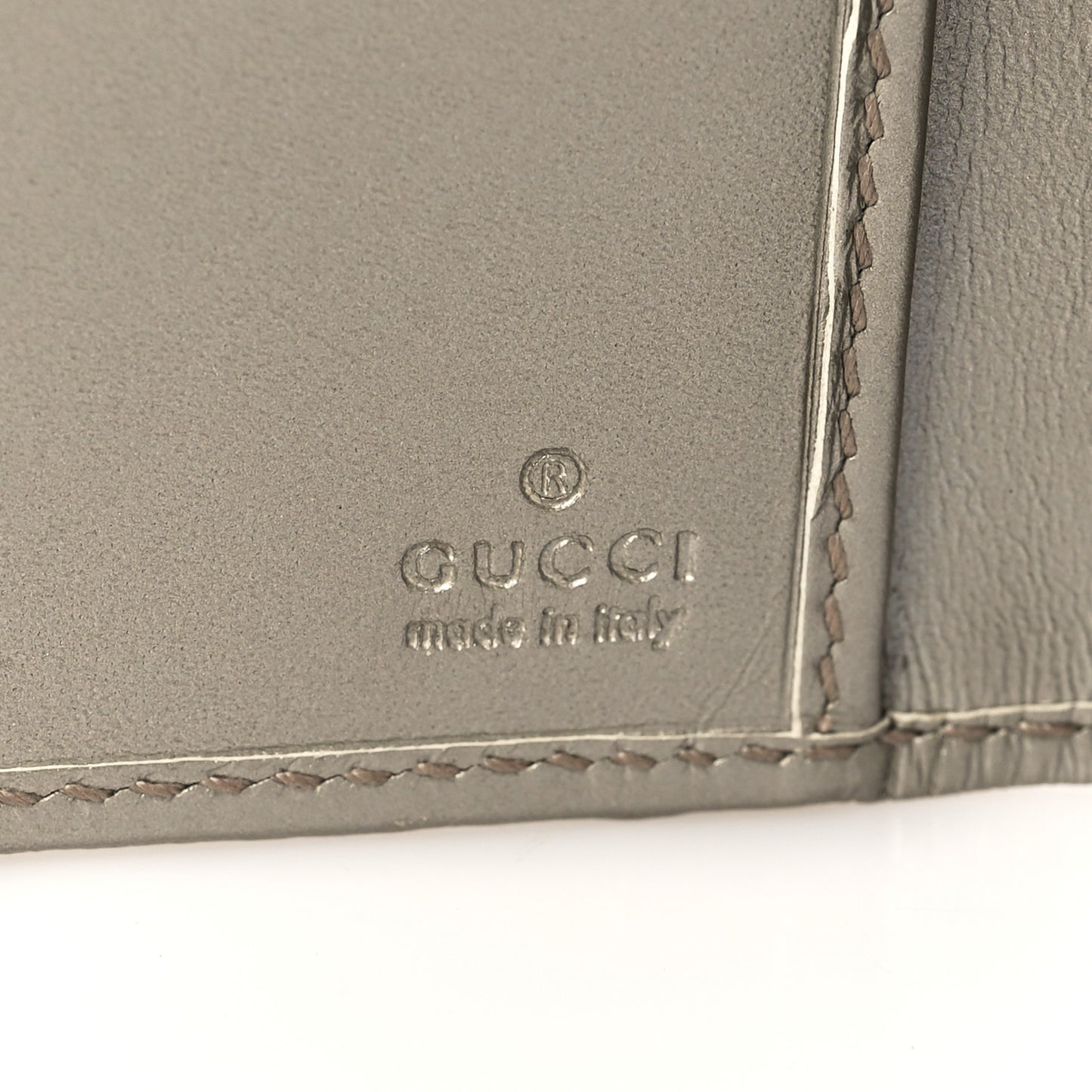 Imprime Monogram GG Pierce Continental Wallet Silver