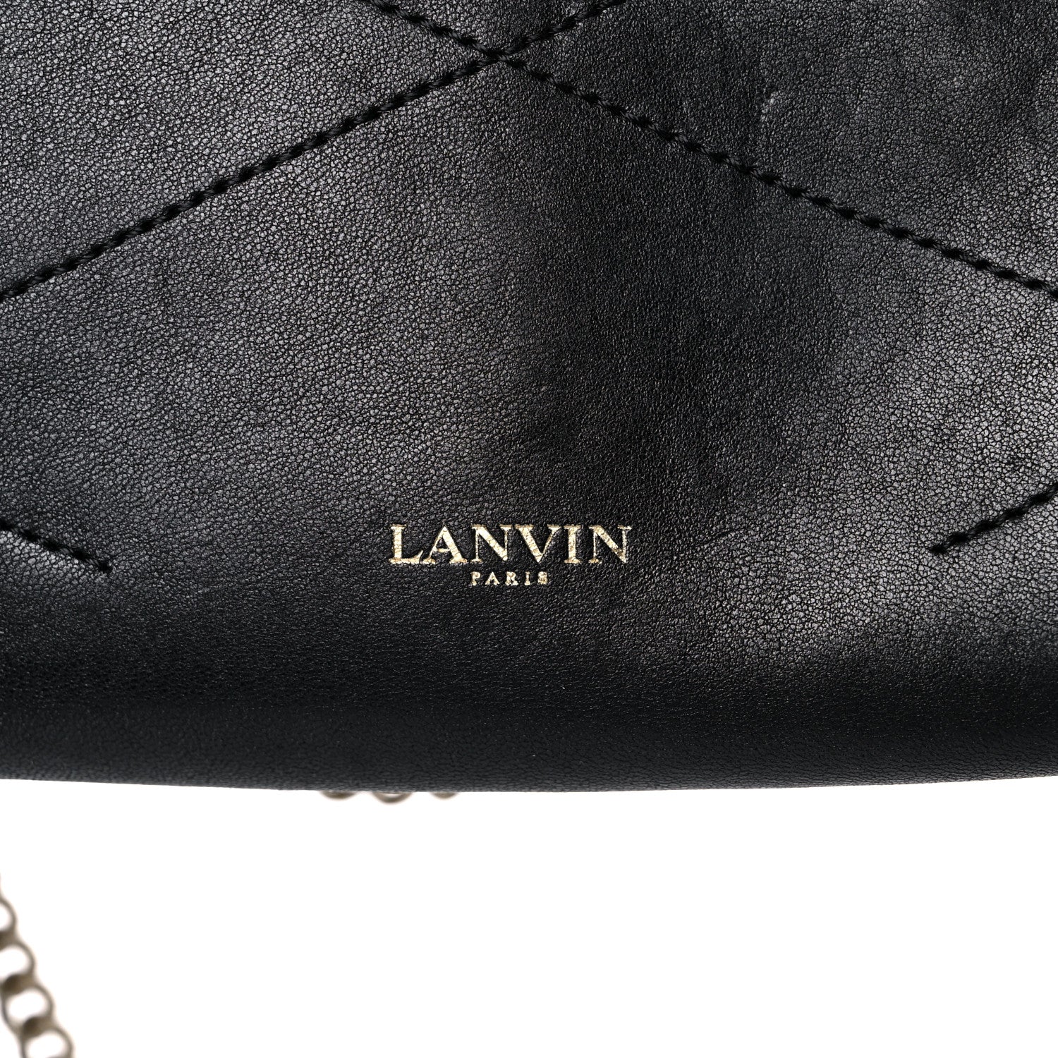 Lanvin Lambskin Quilted Small Sugar Shoulder Bag Black 25 of 26