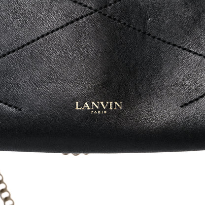 Lanvin Lambskin Quilted Small Sugar Shoulder Bag Black 25 of 26