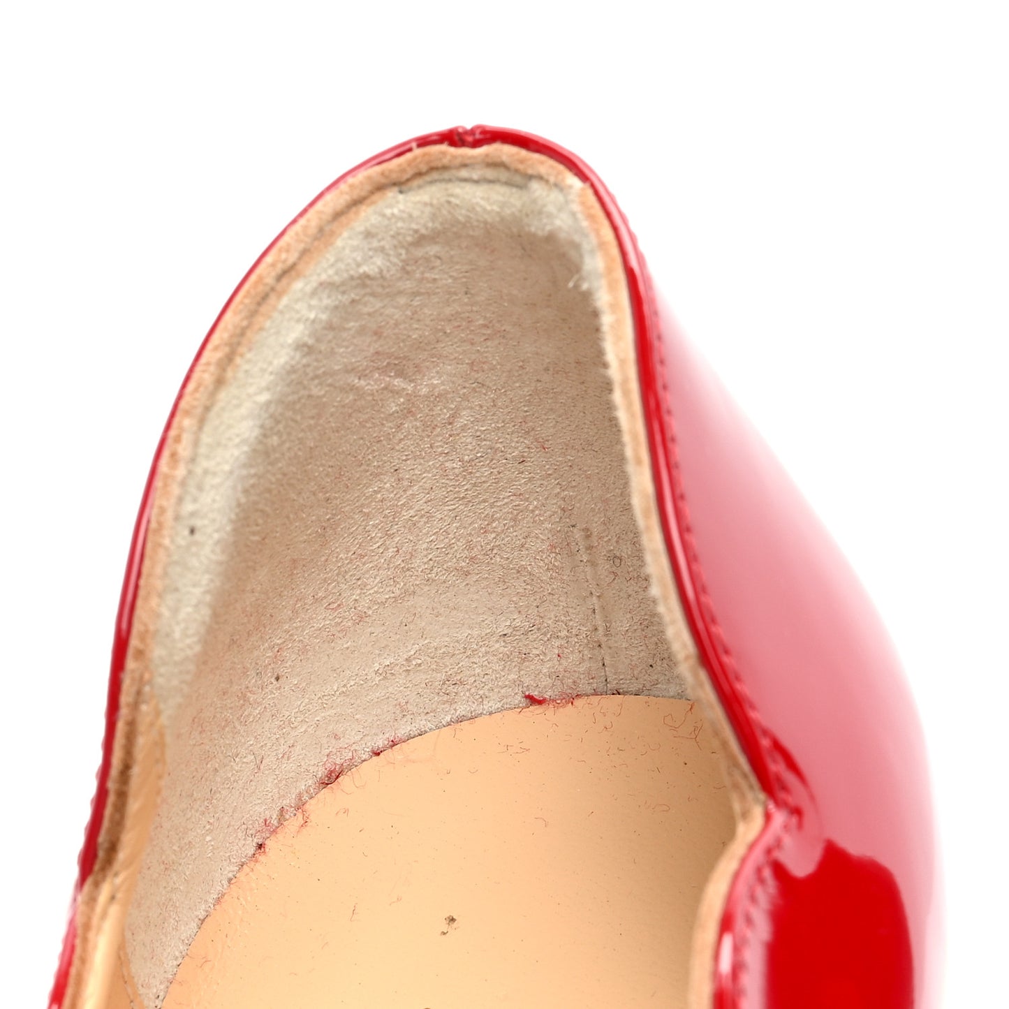 Patent Degrade Hot Chick 100 Pumps 36.5 Black Red