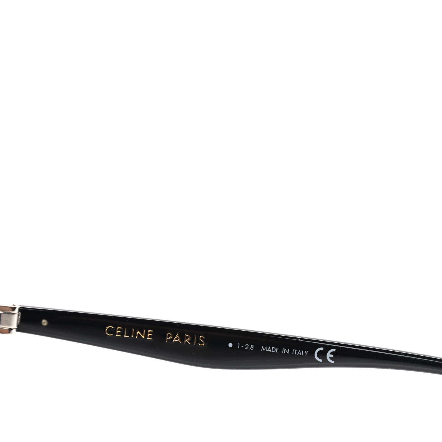 Celine Acetate Thin Shadow Sunglasses CL40006FN Black 4 of 5