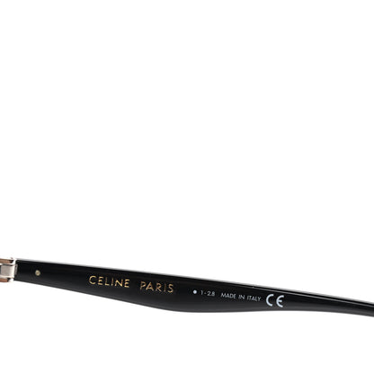 Celine Acetate Thin Shadow Sunglasses CL40006FN Black 4 of 5