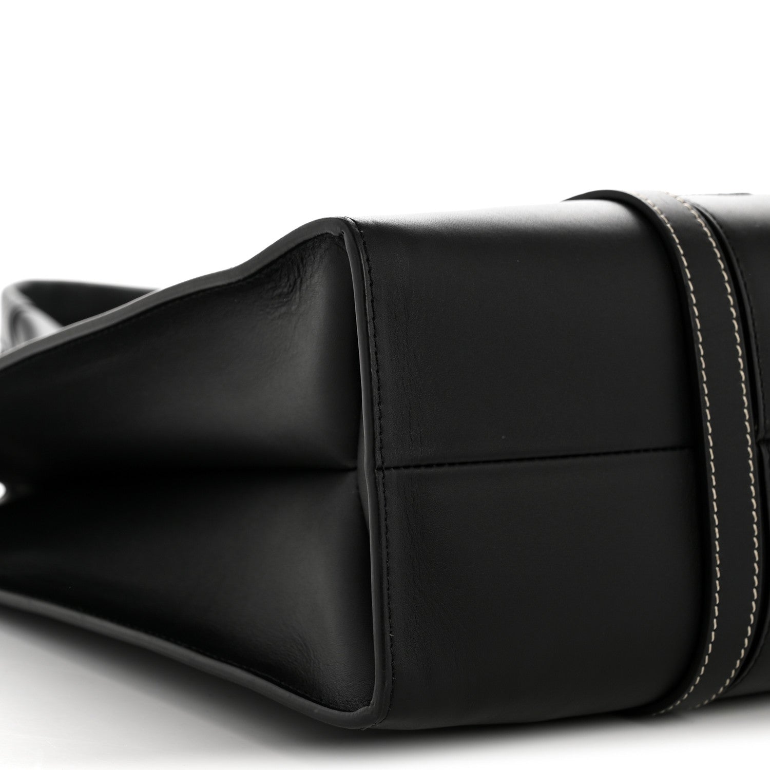 Chloe Calfskin Large Woody Tote Black 9 of 13
