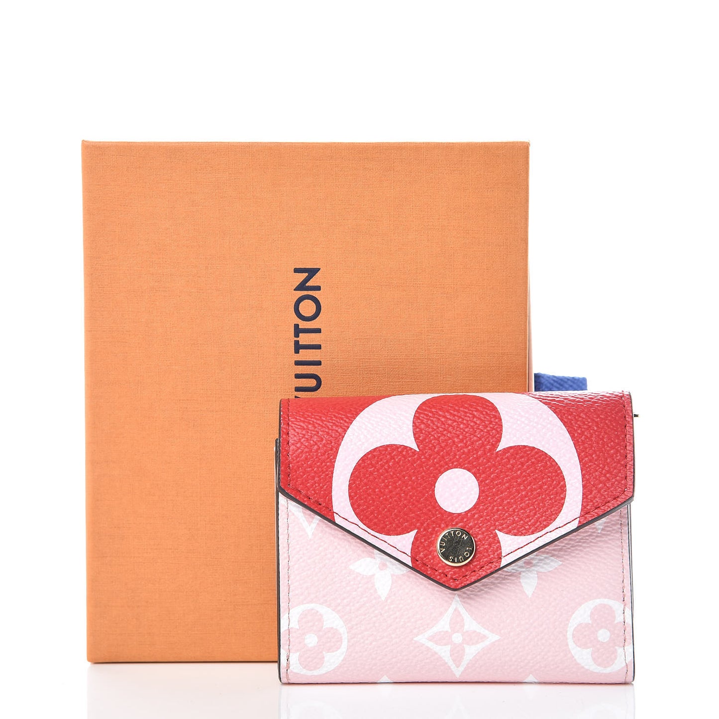 Monogram Giant Zoe Wallet Rouge Rose