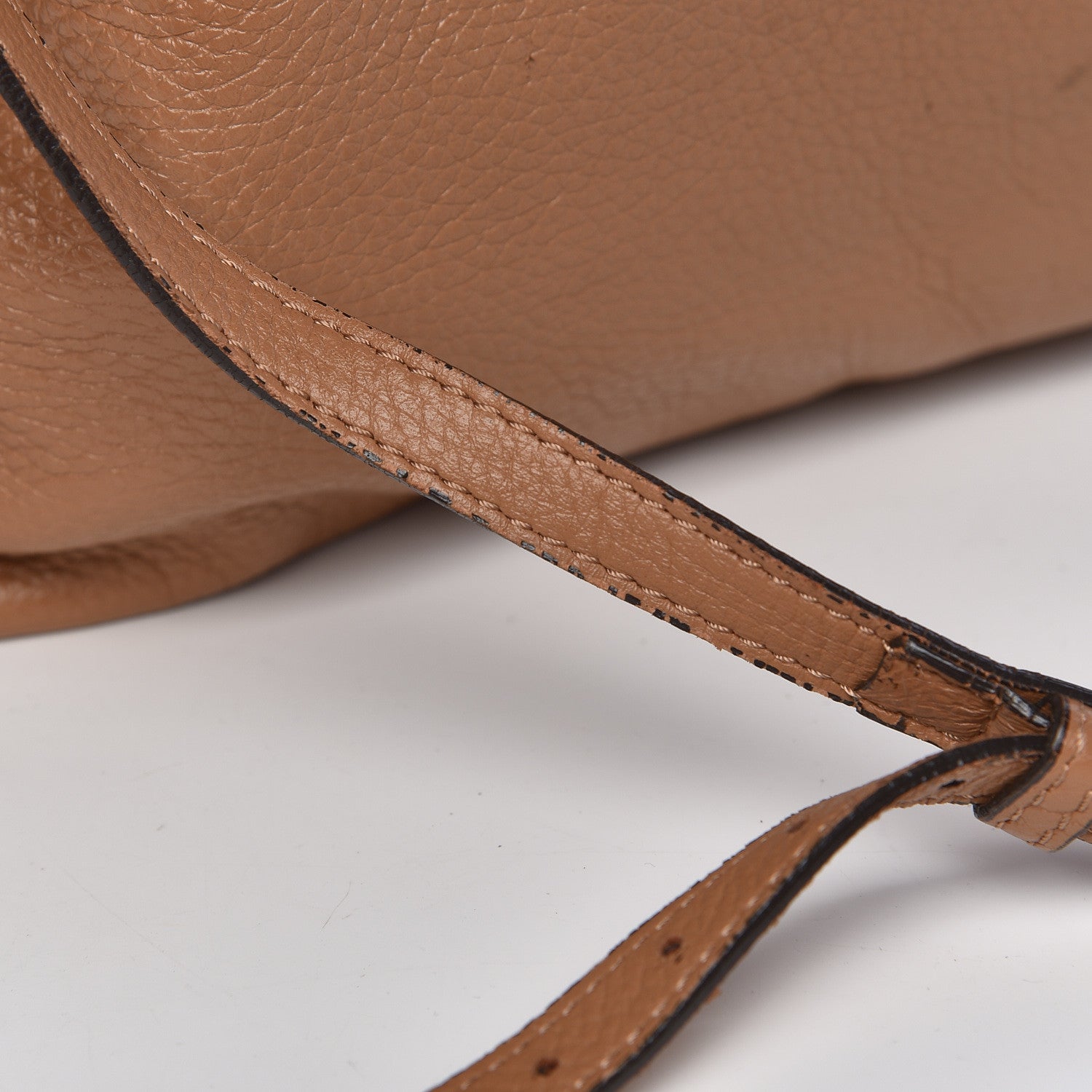 Burberry Prorsum Deerskin Big Crush Tote Fudge 12 of 18