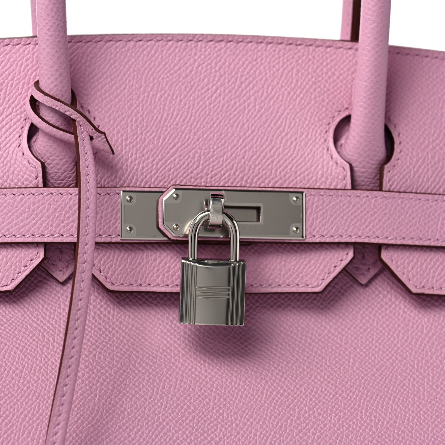 Hermes Epsom Birkin 30 Mauve Sylvestre 7 of 10