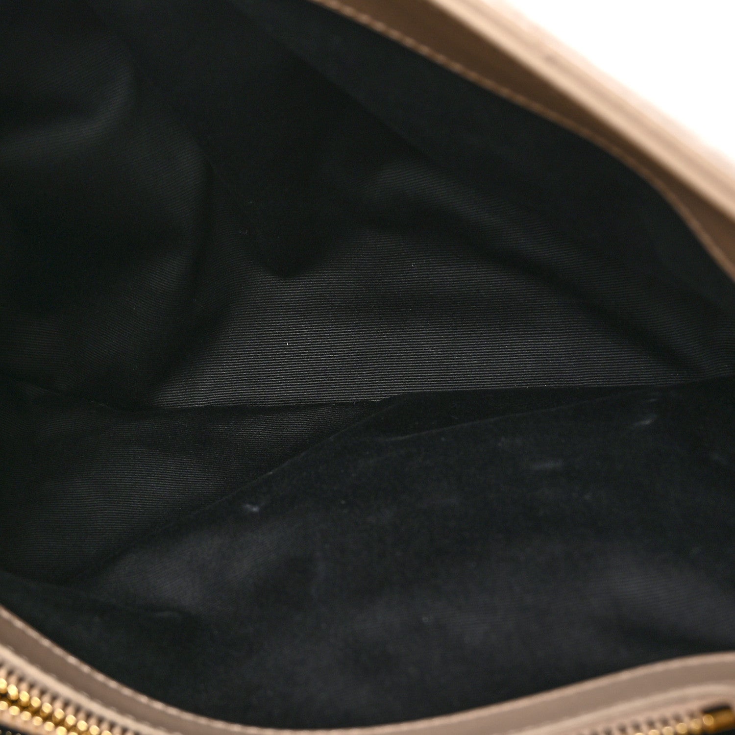 Saint Laurent Calfskin Y Quilted Monogram Medium Loulou Chain Satchel Dark Beige 6 of 12