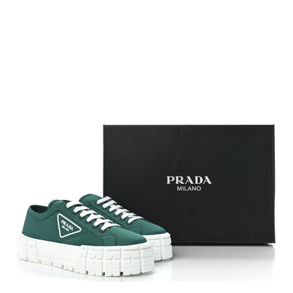 Prada Re-Nylon Gabardine Triangle Logo Double Wheel 50mm Sneakers 41 Assenzio 9 of 9