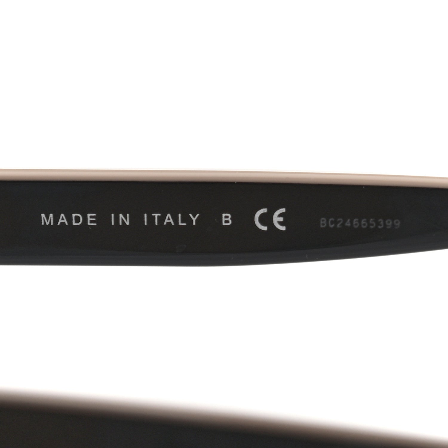 Chanel Acetate CC Butterfly Sunglasses 5414 Black Beige 7 of 7