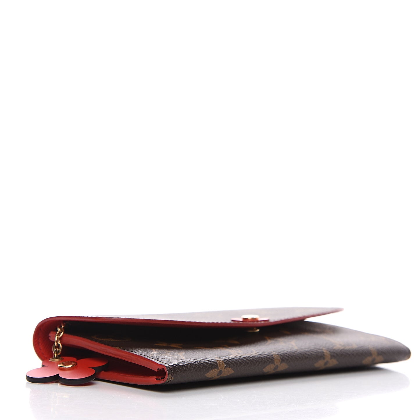 Monogram Bloom Flower Emilie Wallet Rouge
