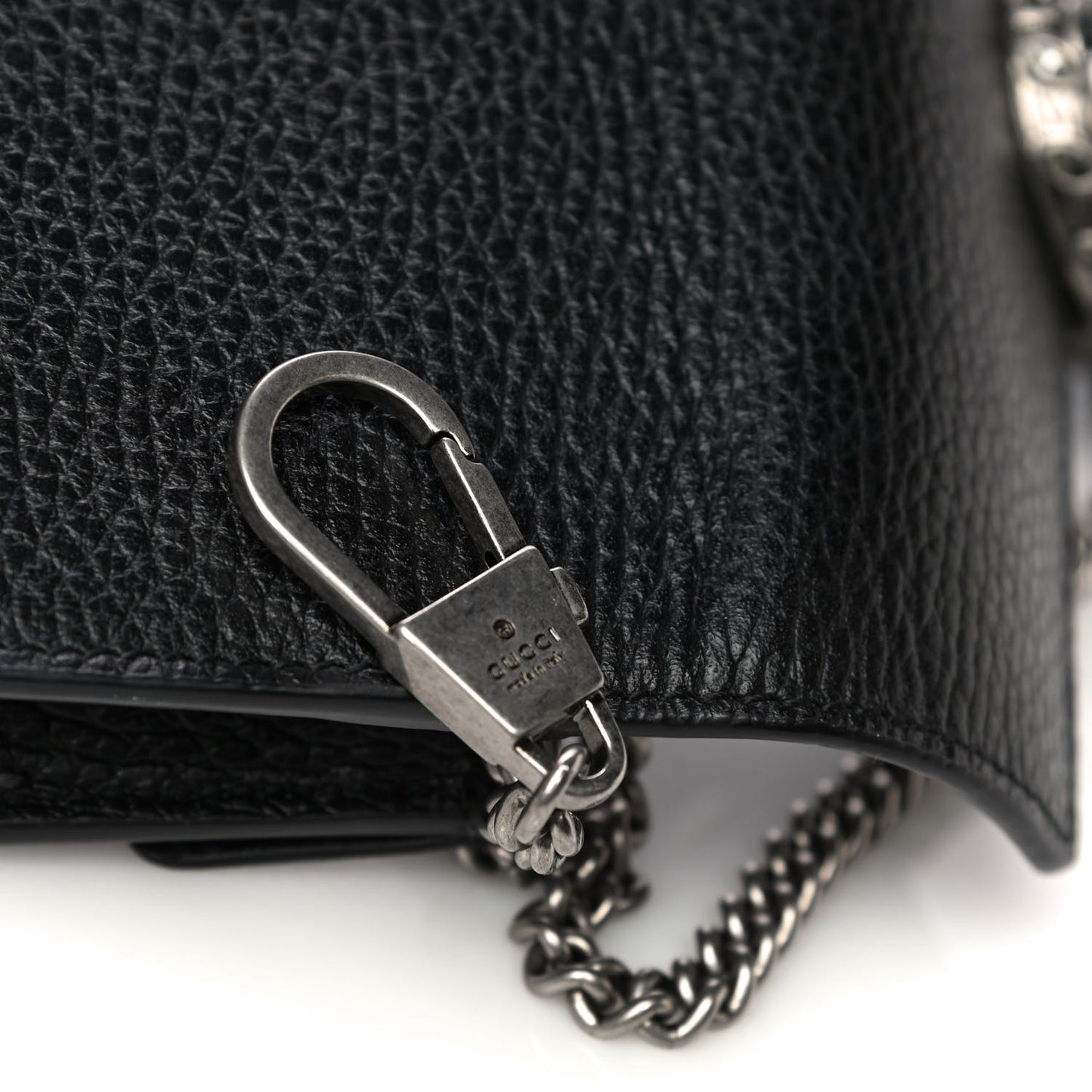 Calfskin Super Mini Dionysus Shoulder Bag Black