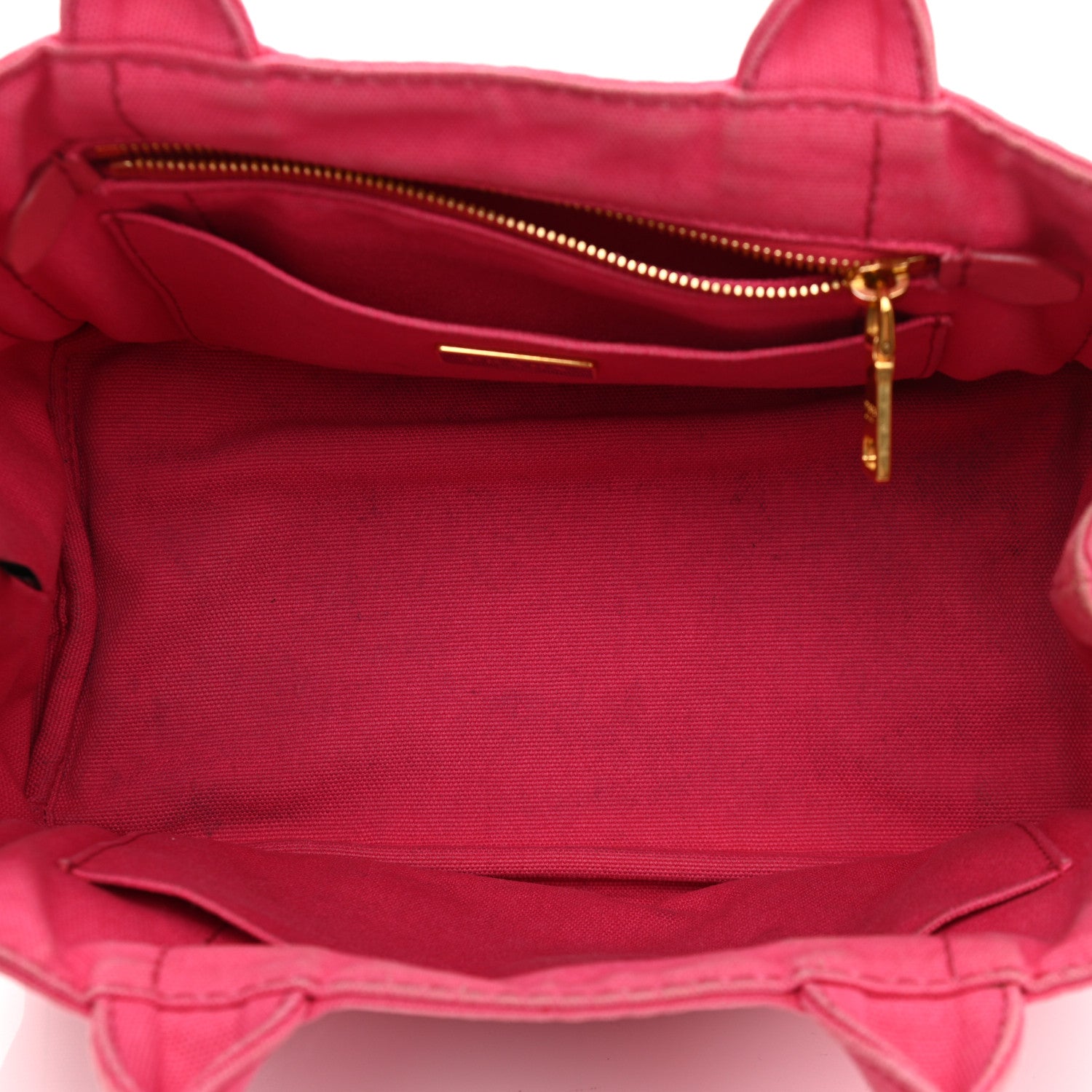 Prada Canapa Small Logo Tote Peonia 4 of 12