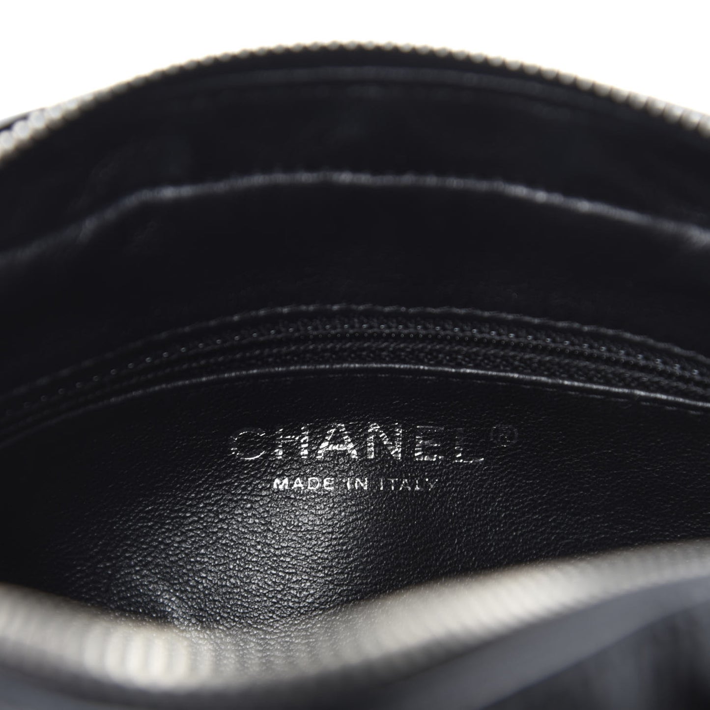 Distressed Patent Quilted Single Flap Bag Black