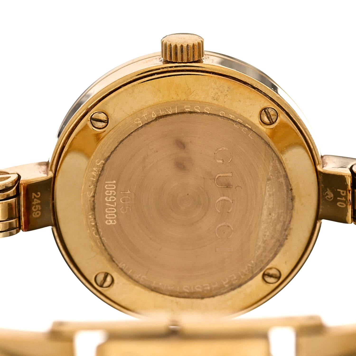 Gucci Stainless Steel 25mm 105 Series Floral Quartz Watch 4 of 4