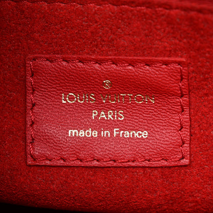 Louis Vuitton Grained Calfskin Monogram Double V Rubis 7 of 16