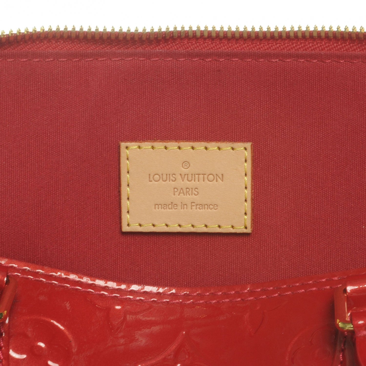 Louis Vuitton Vernis Alma GM Pomme D'Amour 6 of 7