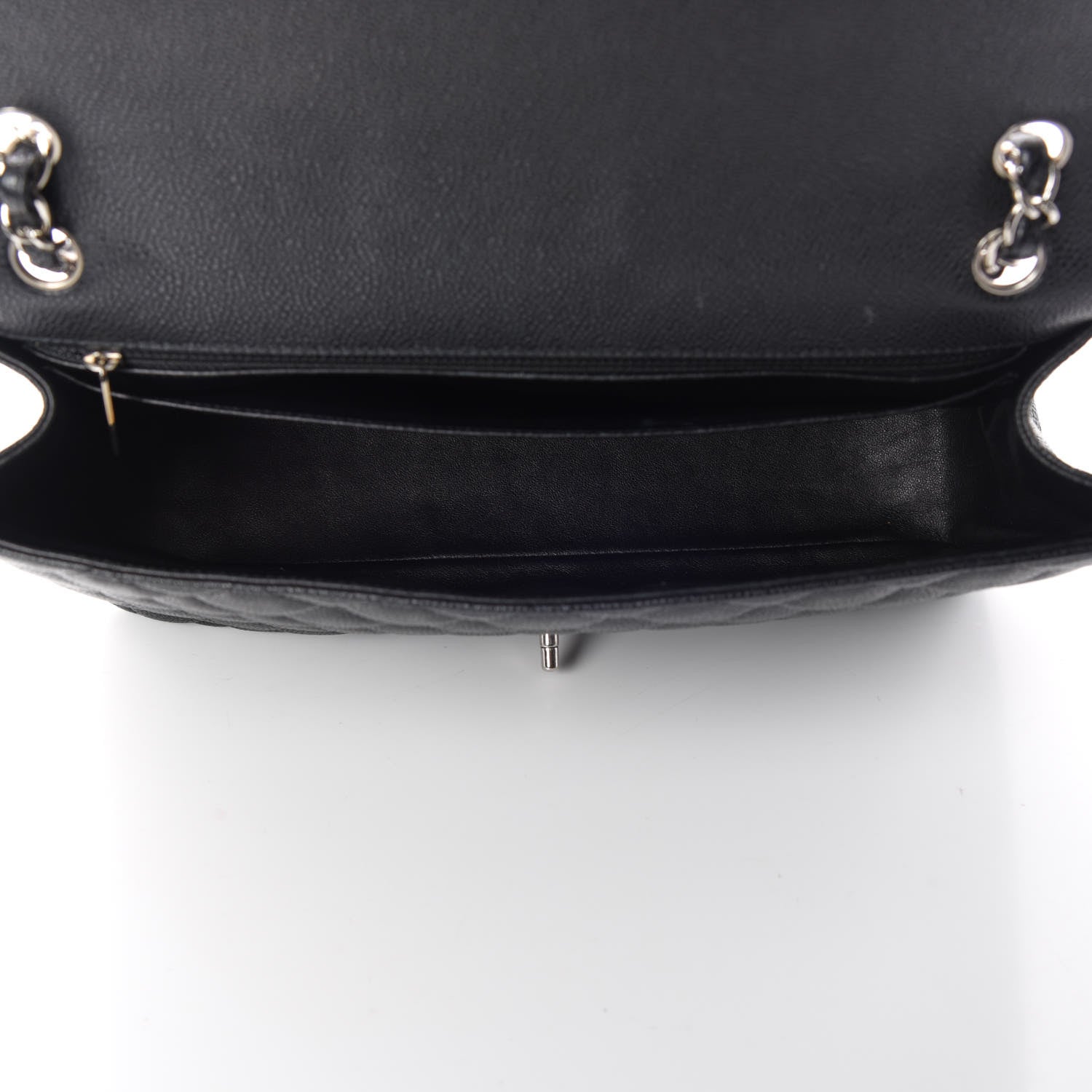 Chanel Caviar Quilted Maxi Single Flap Black 5 of 13