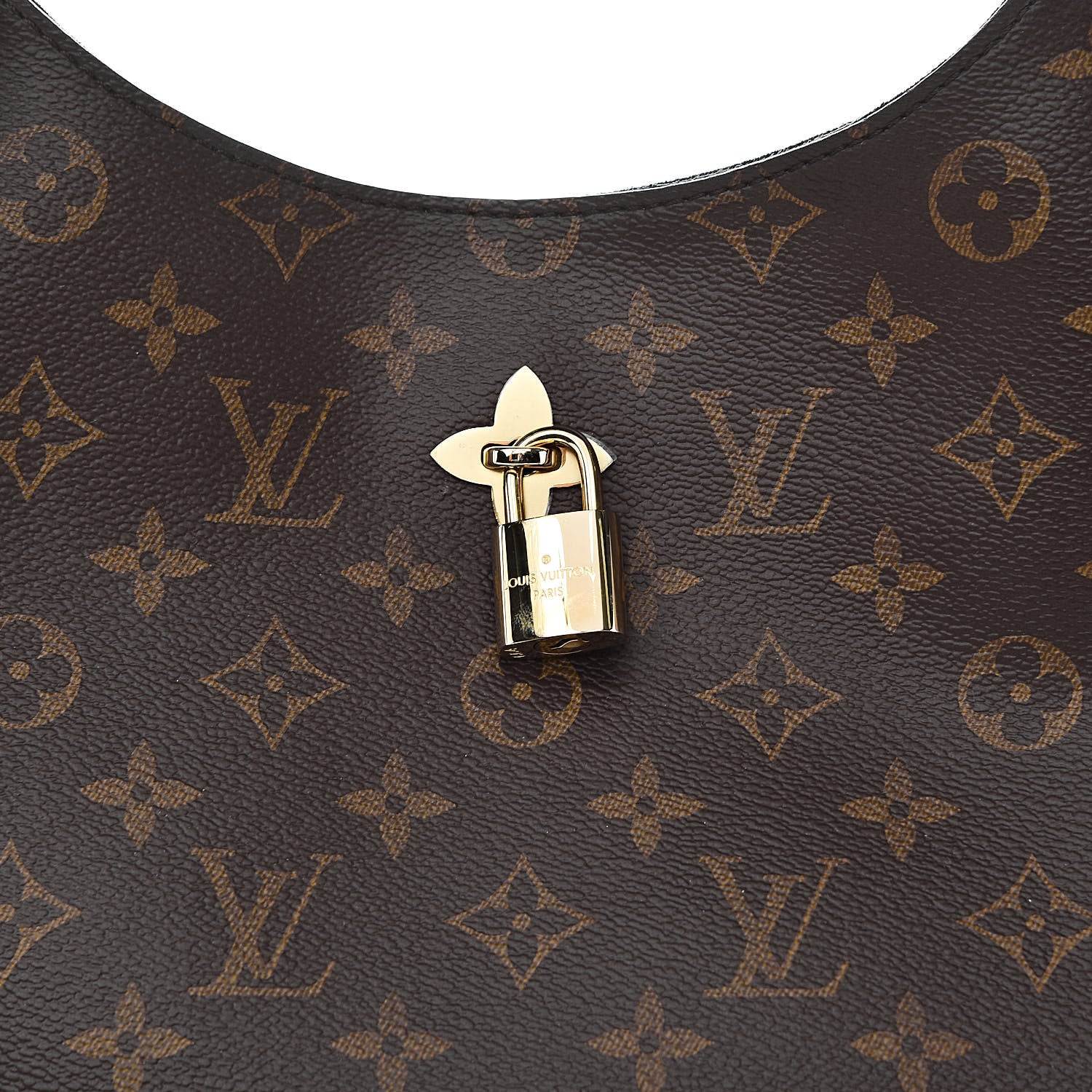 Louis Vuitton Monogram Flower Hobo Black 9 of 9
