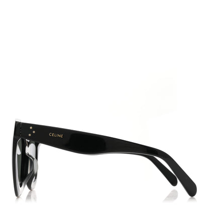 Celine Oversized Round Sunglasses CL4005FN Black 3 of 7