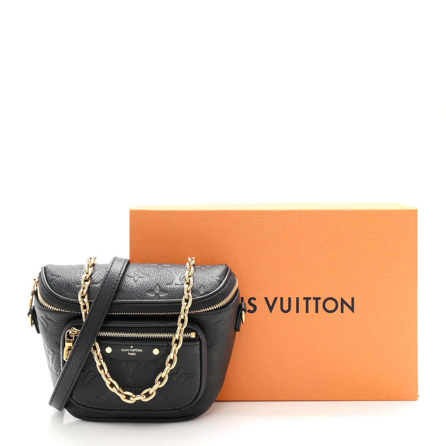 Louis Vuitton Empreinte Mini Bumbag Black 10 of 10