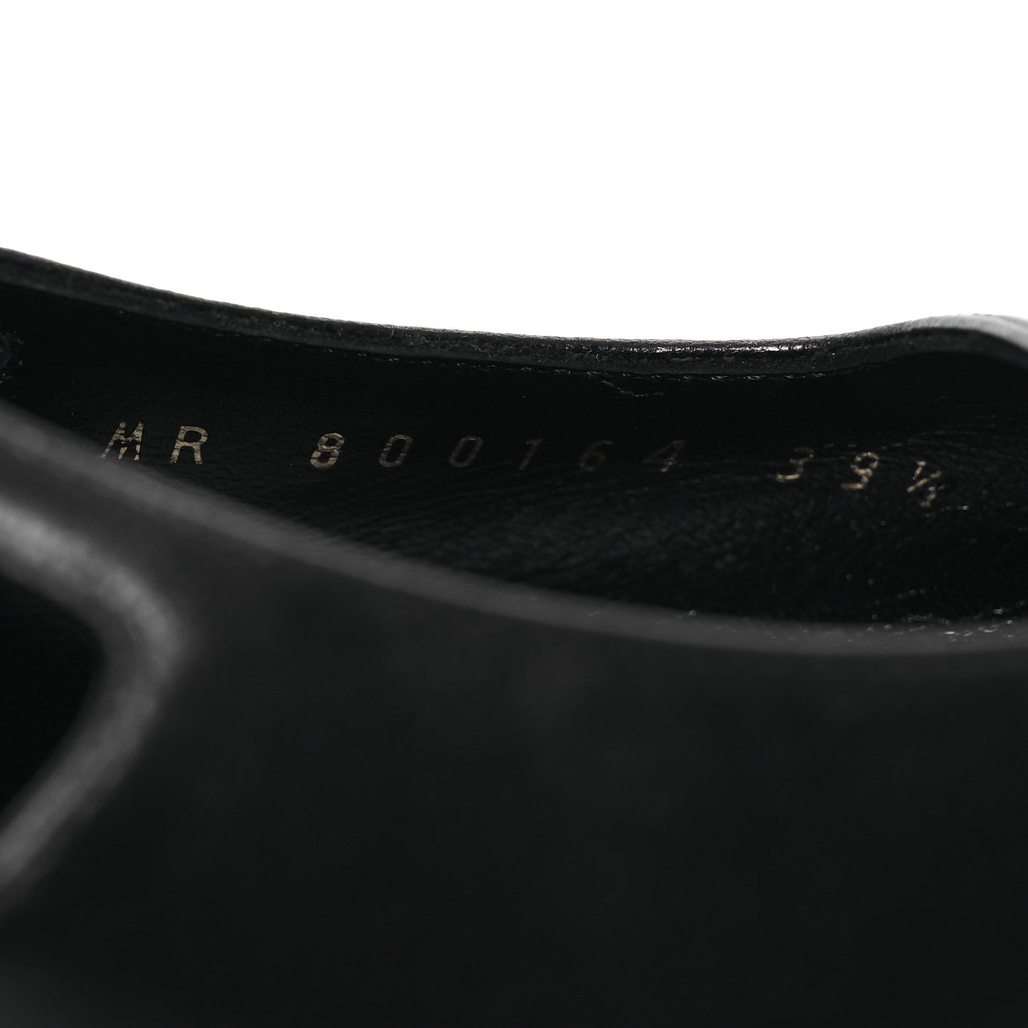 Smooth Calfskin Jeanne 110 Slingback Pumps 39.5 Black Gold